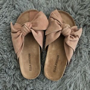 Ulla Johnson Ingrid Bow Slide Size 6 NIB